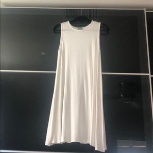 ASOS A-line sleeveless white dress